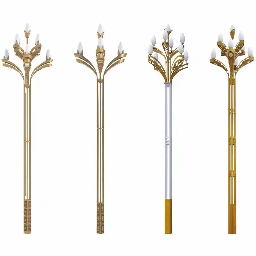 厂家供应中华灯 户外照明路灯灯具灯杆6米8米广场景观灯 厂家直销