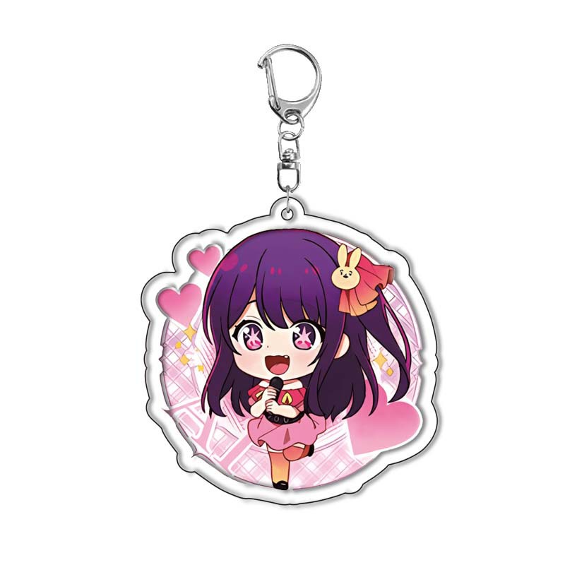 Colgar decoración empuje a los niños acrílico llavero Hoshino amor Hoshino Rui Mei Yi anime perímetro llavero