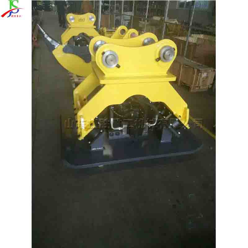 Excavadora vibración hidráulica compactación excavadora equipamiento de apoyo excavadora plano compactación máquina de pilotes