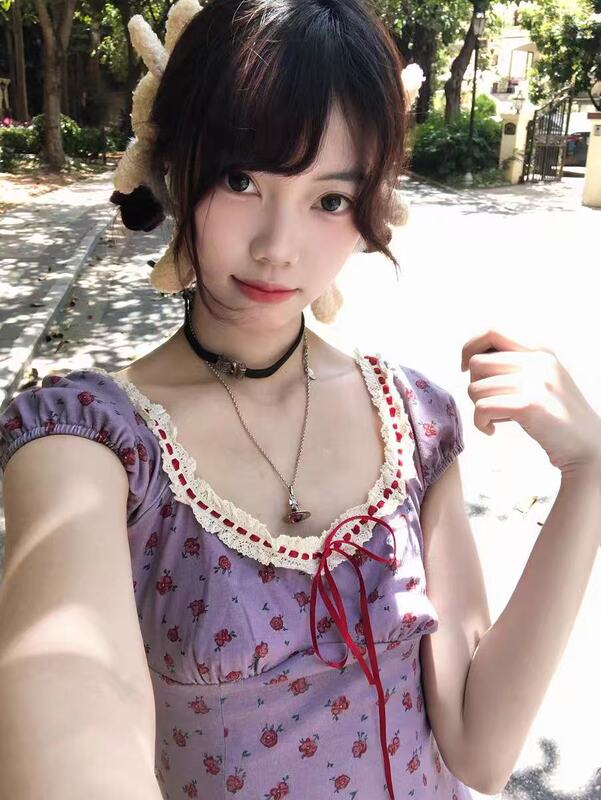 プラスサイズの優しいスタイルのドレス女性の夏の洋ナシ型の花柄スカート太ったMMのお腹をカバーしてスリムに見えるスカート|undefined
