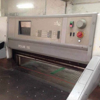2004年德国波拉1150高速精密切纸机 切纸机  波拉切纸机