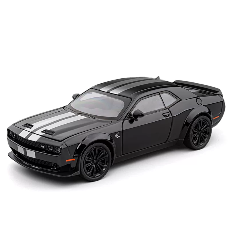 Металлическая toy-автомобиль, реалистичная модель автомобиля для мальчиков, масштаб 1:24, амортизатор, звуковые эффекты, (跨-border trading)
