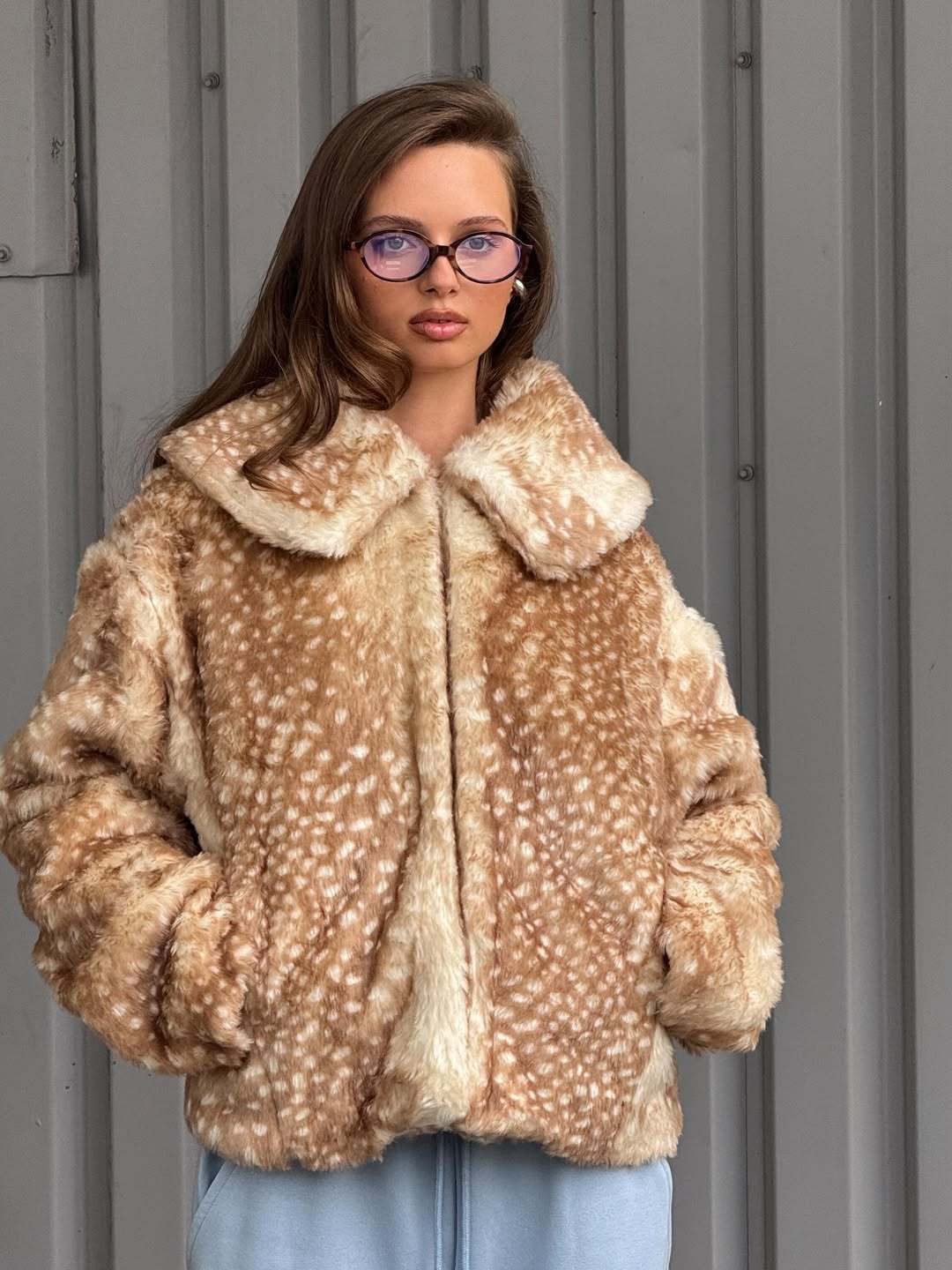 demi-season fashionable elegant keep warm short jacket