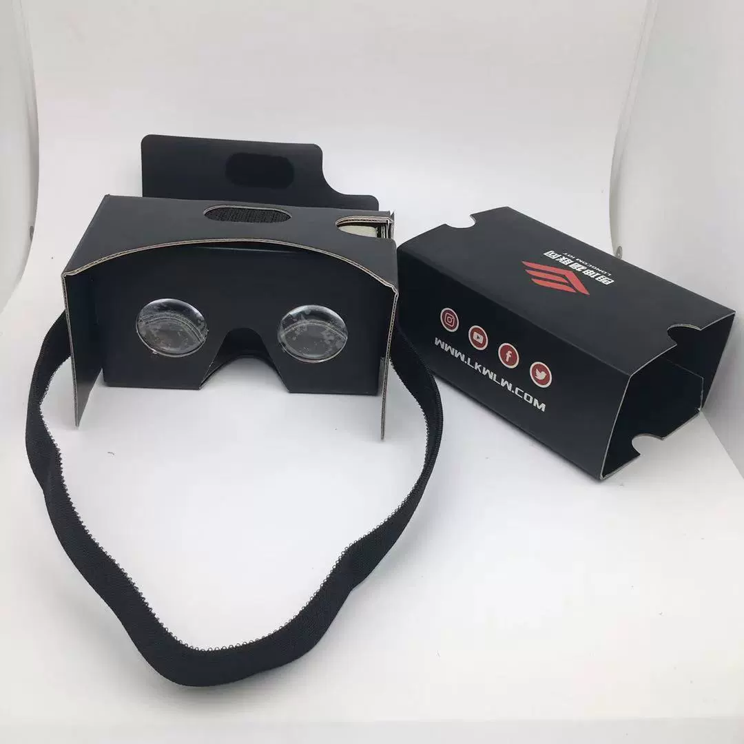 VR-очки Google бумажная карта 2-го поколения очки 3D производителя очков виртуальной реальности поставки могут печатать узоры