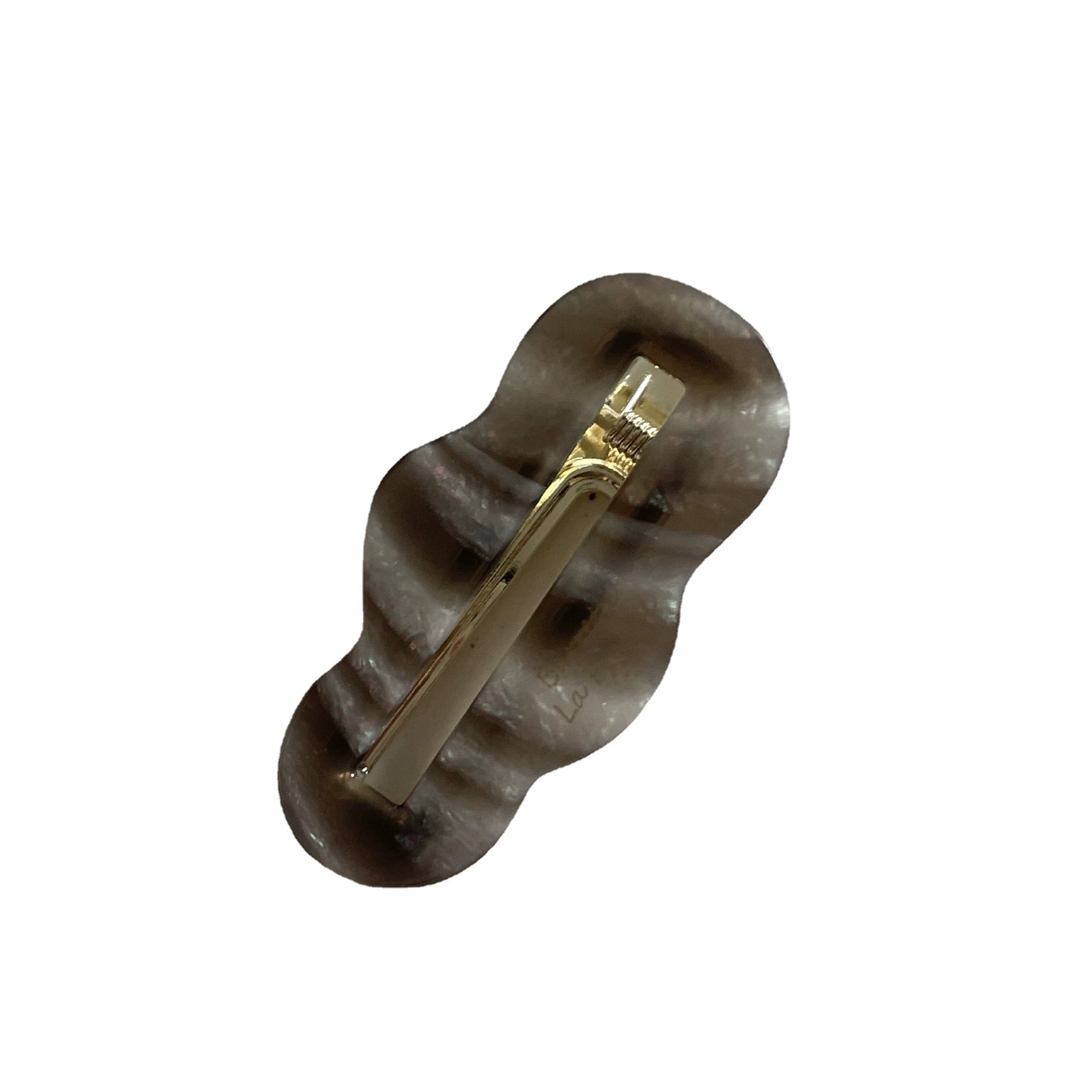 Wavy retro hairgrip, bangs