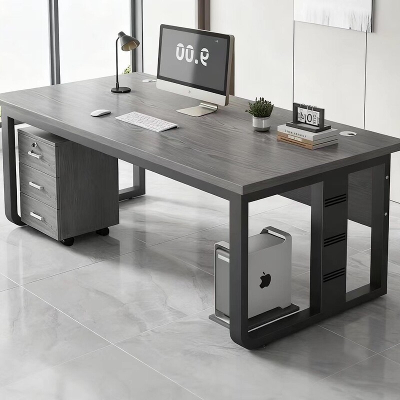 Desktop Computer Desk, Simple Modern Office Desk, Executive Desk, Staff Desk, Home Desk, Single-Person Office Desk Desktop Computer Desk, Simple Modern Office Desk, Executive Desk, Staff Desk, Home Desk, Single-Person Office Desk