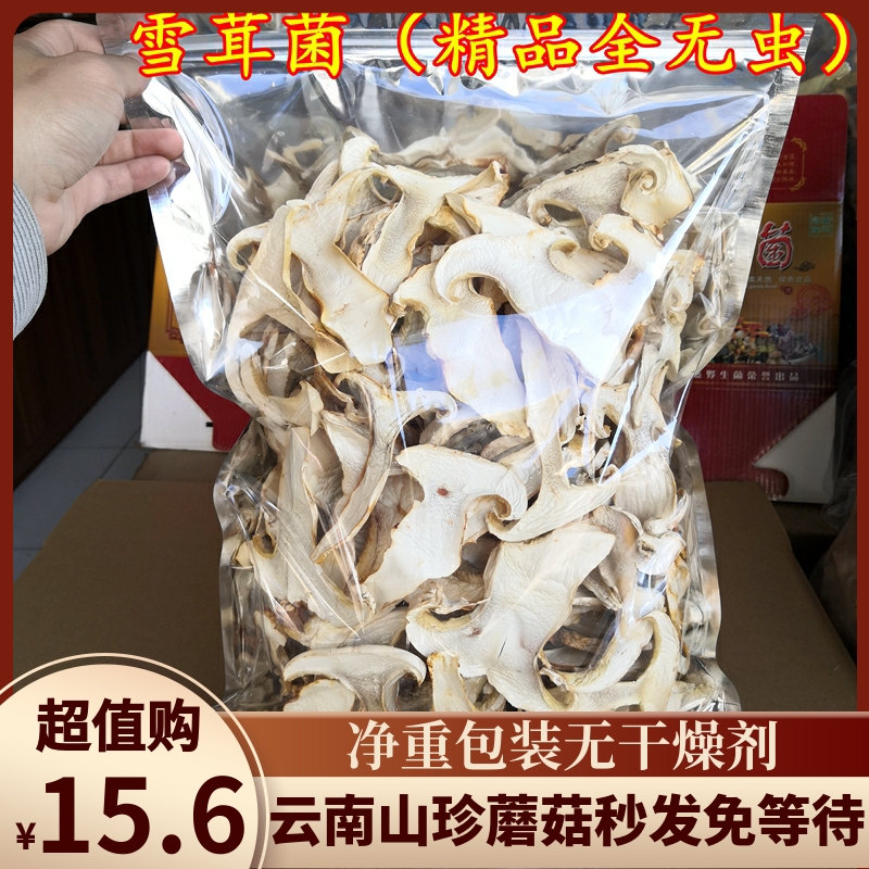 雪茸菌干货 雪山松茸100g云南特产食用农产品装野生菌保障