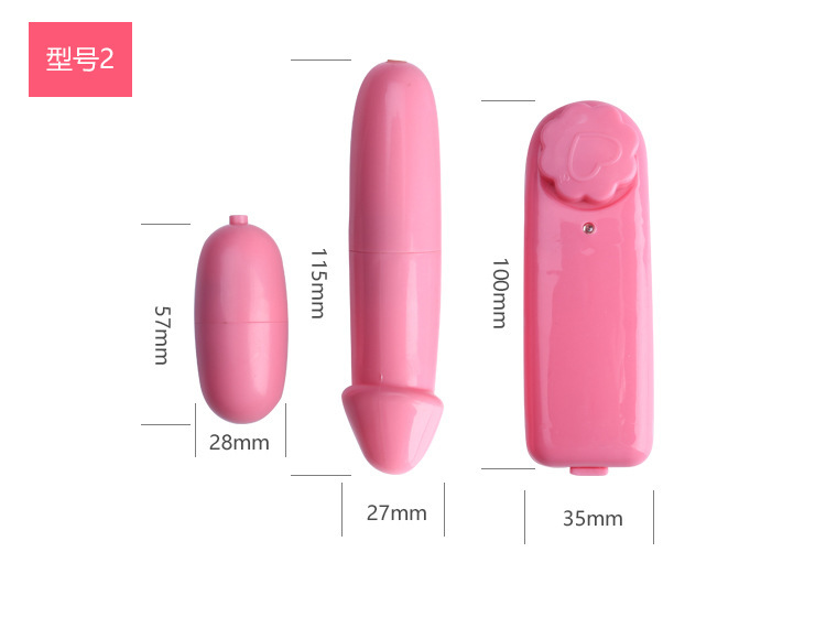 Double-Head Wireless Vibrating Egg Massager, ABS Body, Pink, Manual Control — detail image 10