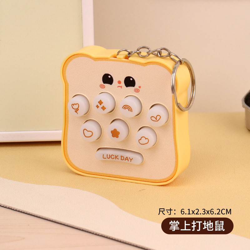 Bread whack-a-mole [pull mouth]