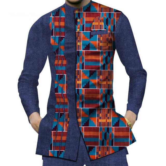 Casual-100-Katoen-Heren-Afrika