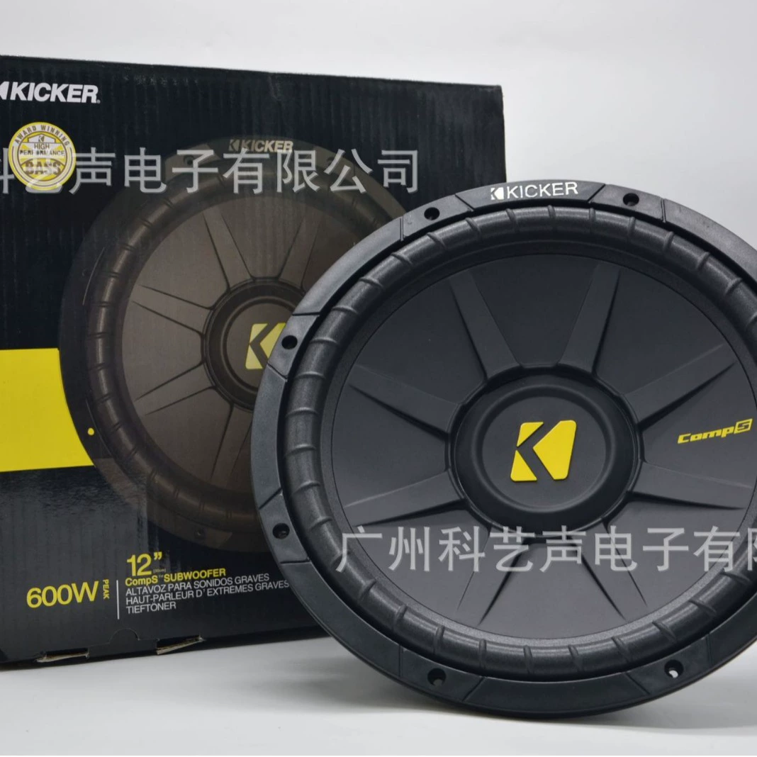 Ks Comps 12-дюймовый автомобильный звуковой басовый динамик, ультра-басовая производительность, привнесение автомобильного аудио