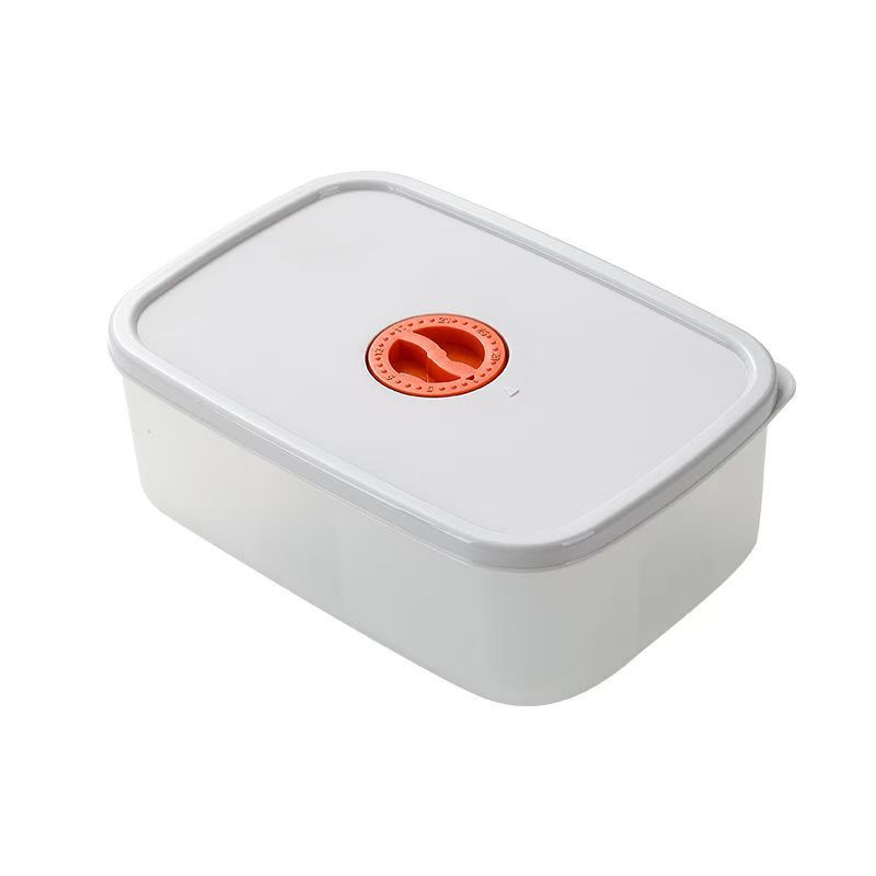 Caja de almacenamiento de alimentos de grado PP portátil caja de congelación de sellado de alimentos puede ser caja de almacenamiento de refrigerador transparente para microondas