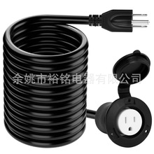 NEMA5-15R 15A/25A��܇�����Դ���b�������L��12AWG ��Ҏ�Դ��