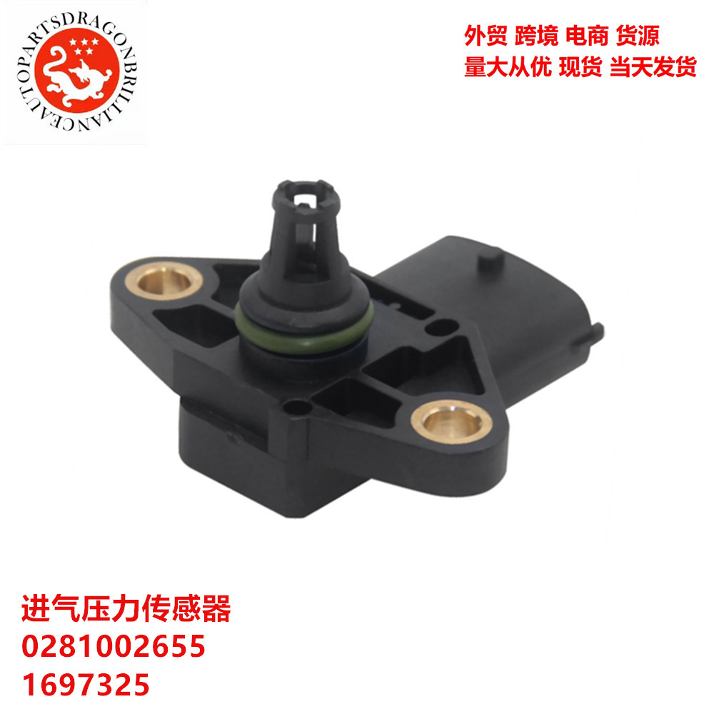 Transductor de presión de admisión de automóvil 0281002655 1697325 51274210216 51274210198