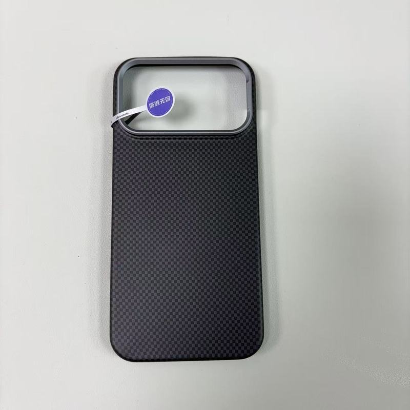 典雅磁吸系列 适用苹果17丝印纹理iPhone17Pro PC热弯成型手机壳|undefined