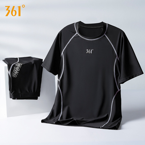 361 men's swimsuit and trunks suit swimsuit top full body men's five-point professional flat-angle quick-drying swimming equipment