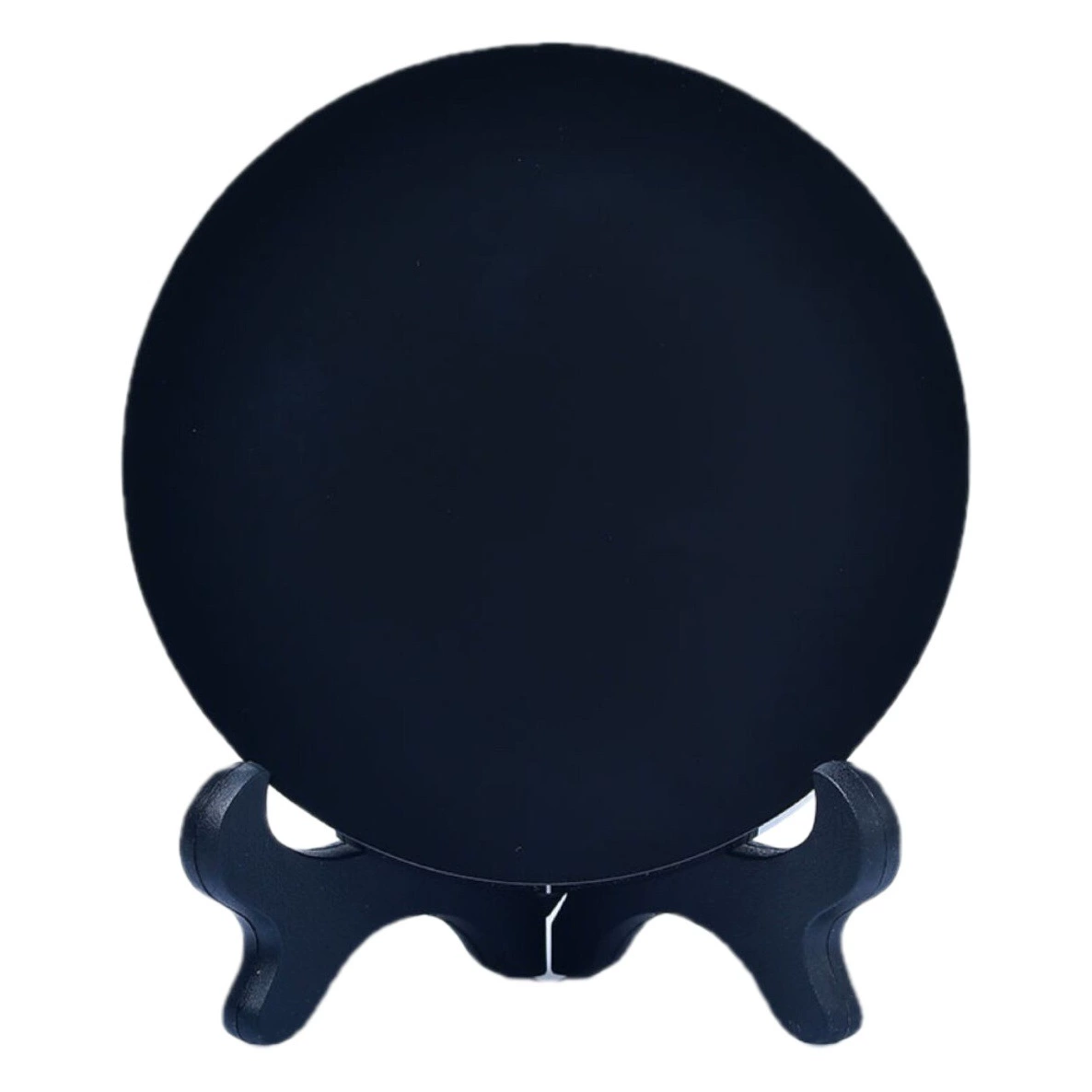 Обсидиан Диск Зеркала Зеркало Зеркальные Украшения Семь Звезд Массив База Украшения Дома Трансграничные Ремесла