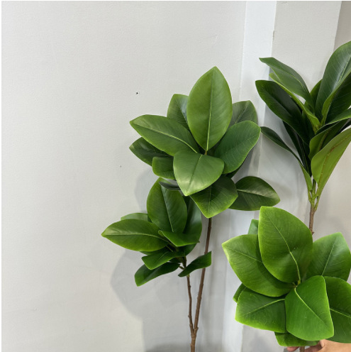 Ins hand-feeling magnolia leaves simulated long-branched plants…
