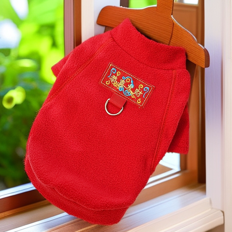 Ventas transfronterizas de mascotas calientes perros gatos otoño y invierno ropa de perro más camiseta de felino para vestir Teddy