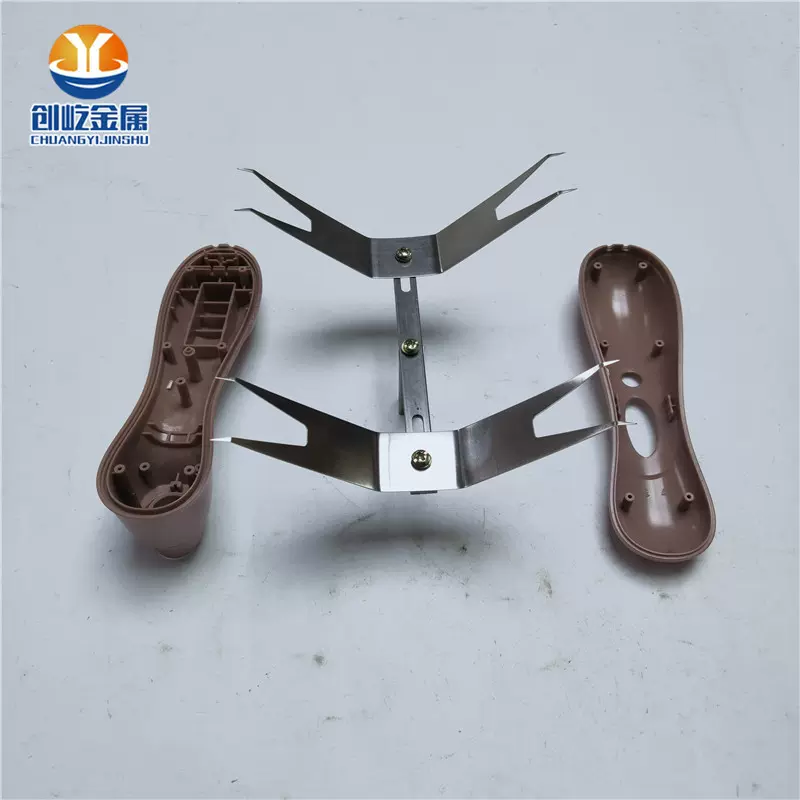 喷粉线弹簧支架 喷涂线链条u形挂钩弹片 40方管配130铁条2个CY77