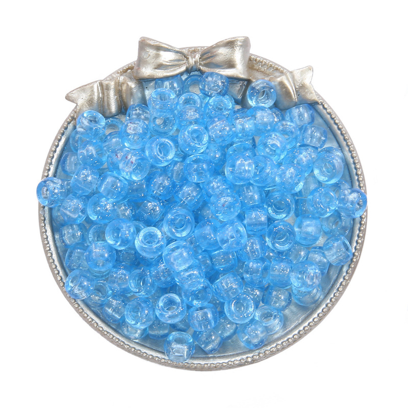 アクリル大穴バレルビーズポニービーズ織り手作り diy ブレスレットプラスチックビーズジュエリーアクセサリービーズルースビーズ|undefined