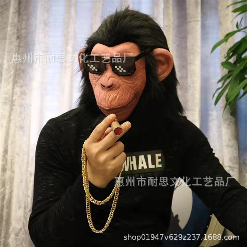 ドロップシッピングマスク ハロウィンマスク 越境電子商取引ラベル ドロップシッピング動物マスク ピジョン オランウータン ハスキー メーカー|undefined