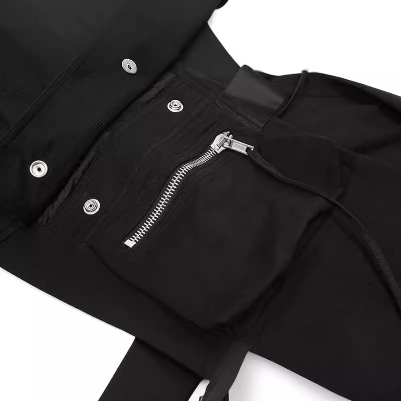 BABEL RICK oscuro OWENS mono multi-Bolsillo RO cañón Pantalones atados al tobillo slim fit pantalones casuales para hombres
