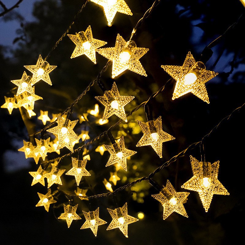 Burbuja solar transfronteriza lámpara de bola de camping al aire libre lámpara de jardín lámpara de decoración de gota de agua de flores de cerezo estrella led lámpara