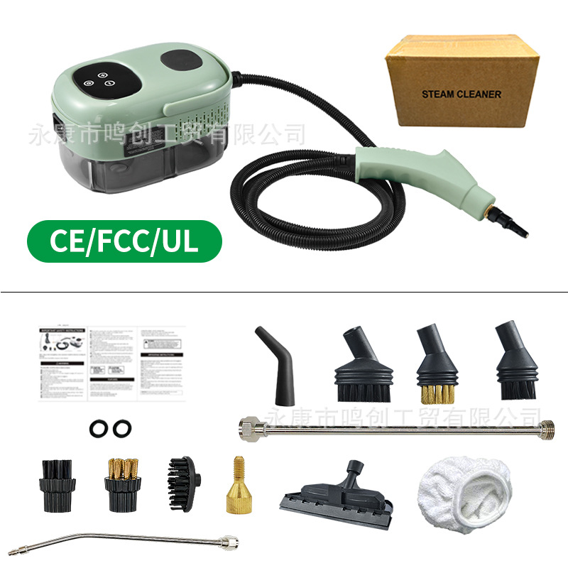 Limpiador a vapor de alta presión y alta temperatura, pequeño aire acondicionado doméstico, campana extractora de cocina, máquina de limpieza con calentamiento instantáneo, estándares europeos, americanos y británicos