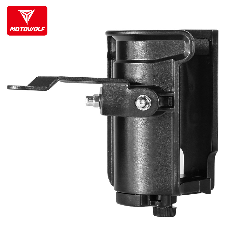 Motocicleta que monta el sostenedor de taza de agua ajustable sostenedor de taza de agua móvil parachoques sostenedor de taza de agua externo sostenedor de botella de agua de bicicleta