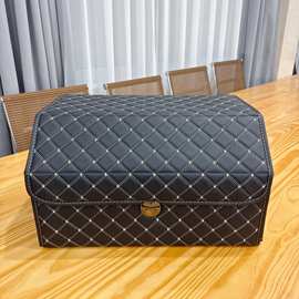 Marcan皮革2kgs汽车行李箱储物箱豪华板板收纳器通用内饰配件舒适