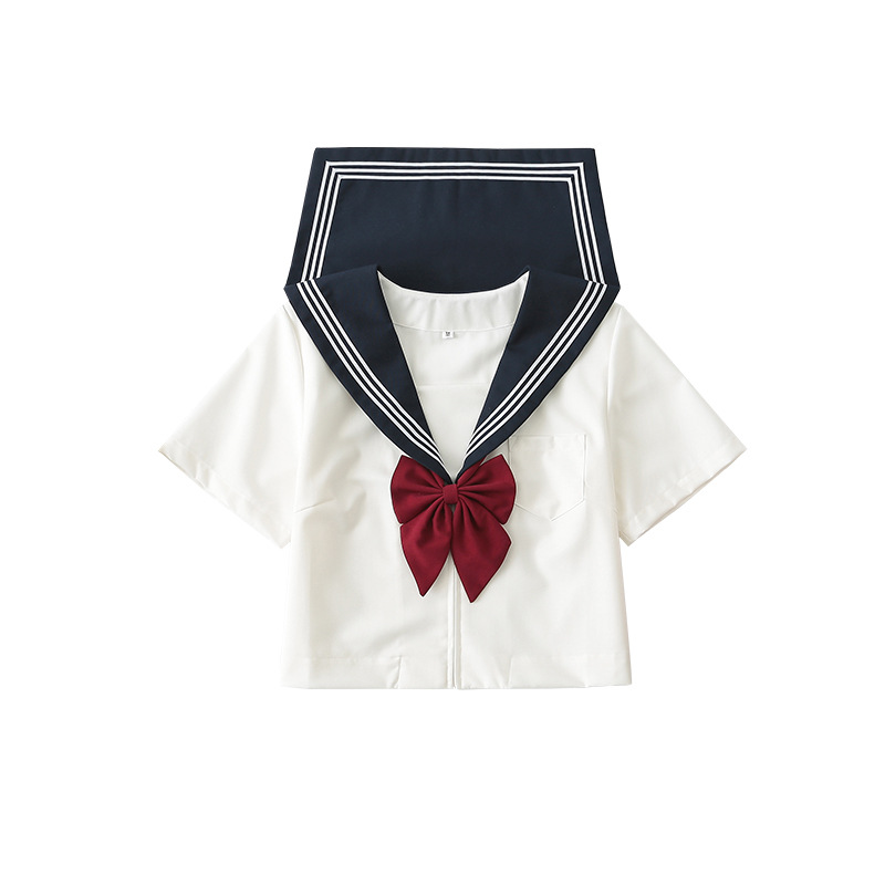 T-shirt, bow tie, with short sleeve