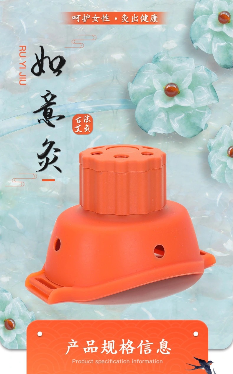 Portable Smokeless Moxibustion Box Gong Ting Jiu Home Warming Device for Body Care overview