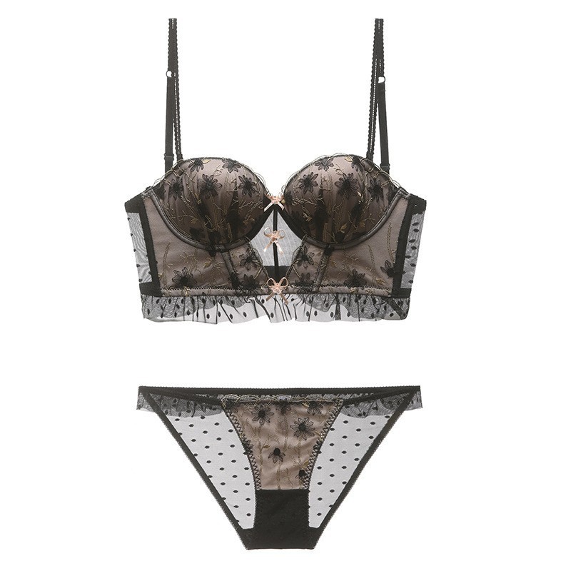 summer lace wireless bra