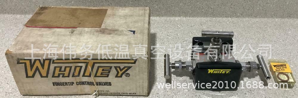 Swagelok Whitey SS-M3NBFL SS 3-Valve Instrument Manifold