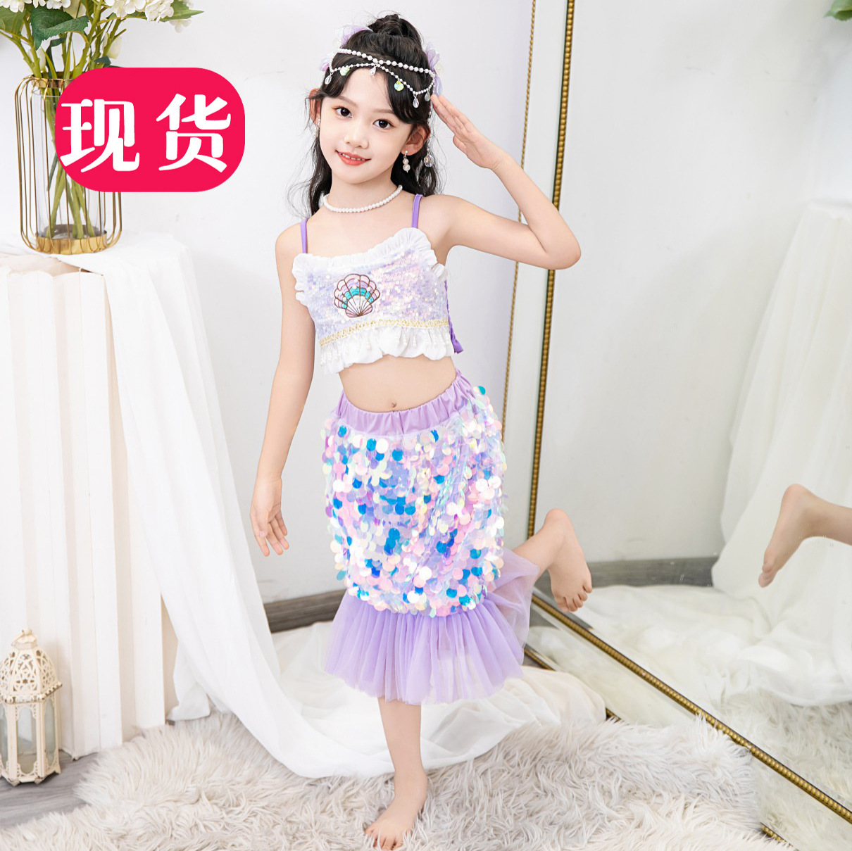 Summer girl's skirt