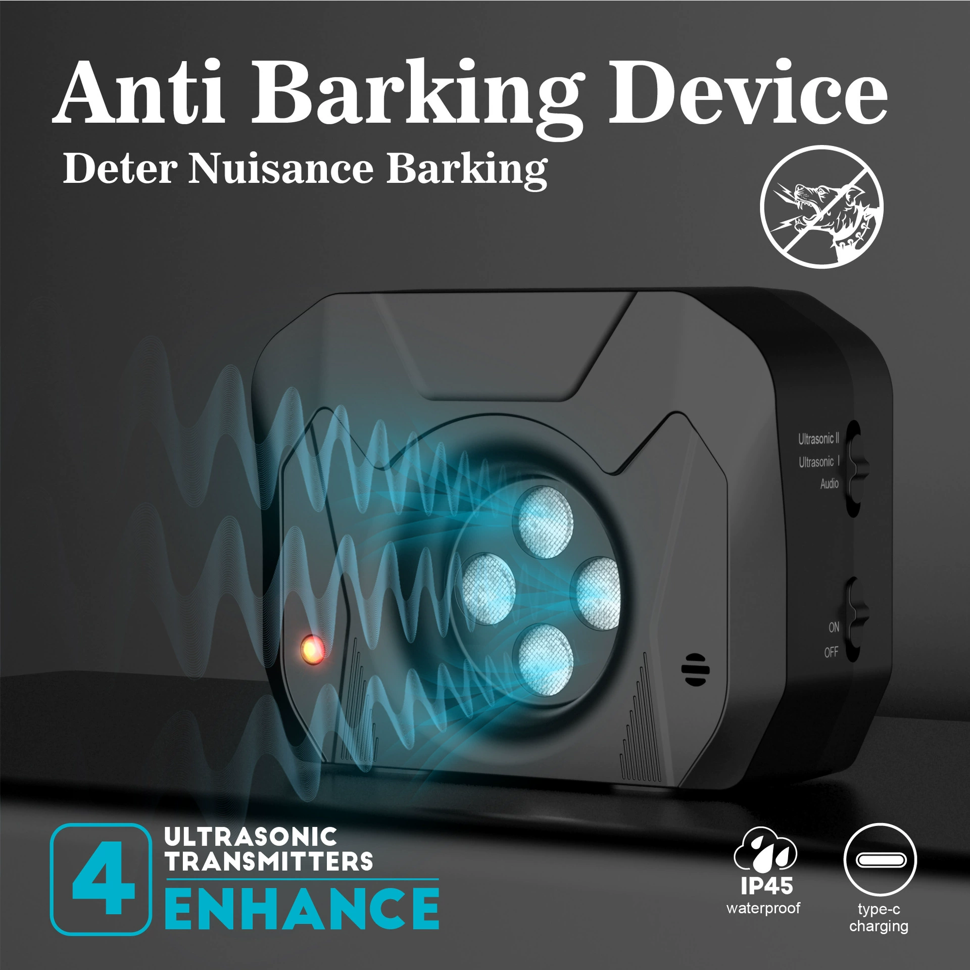 K18 Трансграничный Новый Ультразвуковой Ультразветвитель для собак