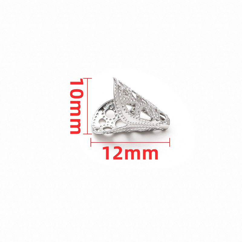 Steel megaphone, 10x, 12mm