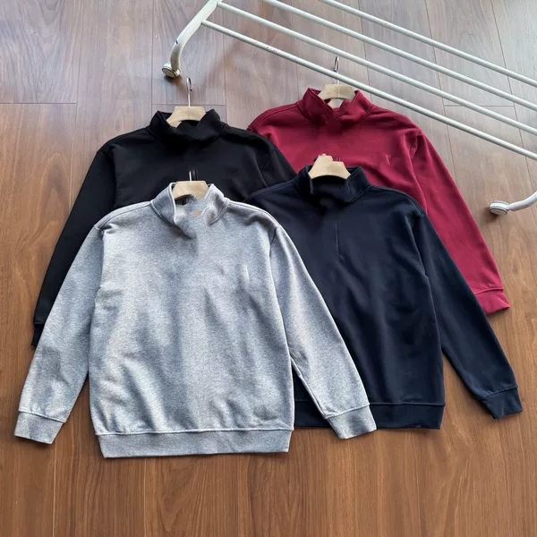 70697 Autumn Zipper Hoodie Pullover