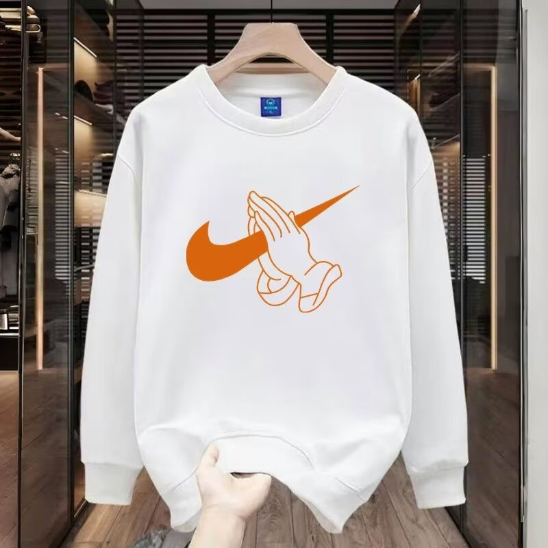 Men's Autumn and Winter Loose-Fitting Versatile Long-Sleeve Sweatshirt with Discounted Price for Foreign Trade Label Clearance, Heavy Cotton Jacket