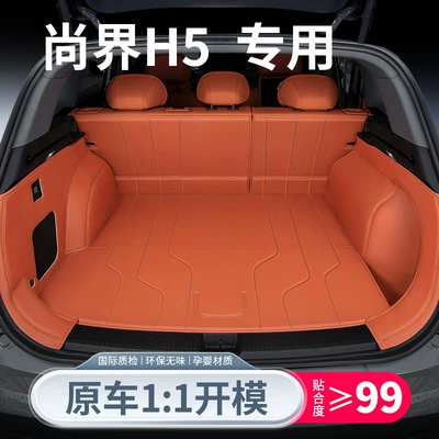 Shangjie H5 modelinə uyğun suya və toza davamlı baqaj xalçası