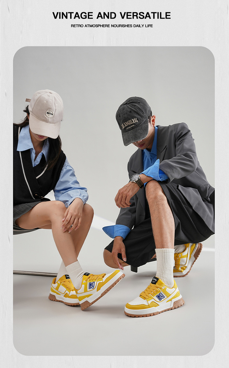 Giày sneaker nam tăng chiều cao đế dày phong cách thể thao đa năng — 619 Trắng Xanh chi tiết 19