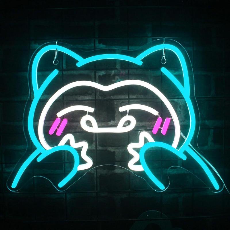 アニメーション LED ネオンライトゲーム装飾ライトクロミシナモンドッグ雰囲気ライトライトサインカスタマイズのための国境を越えた特別供給|undefined