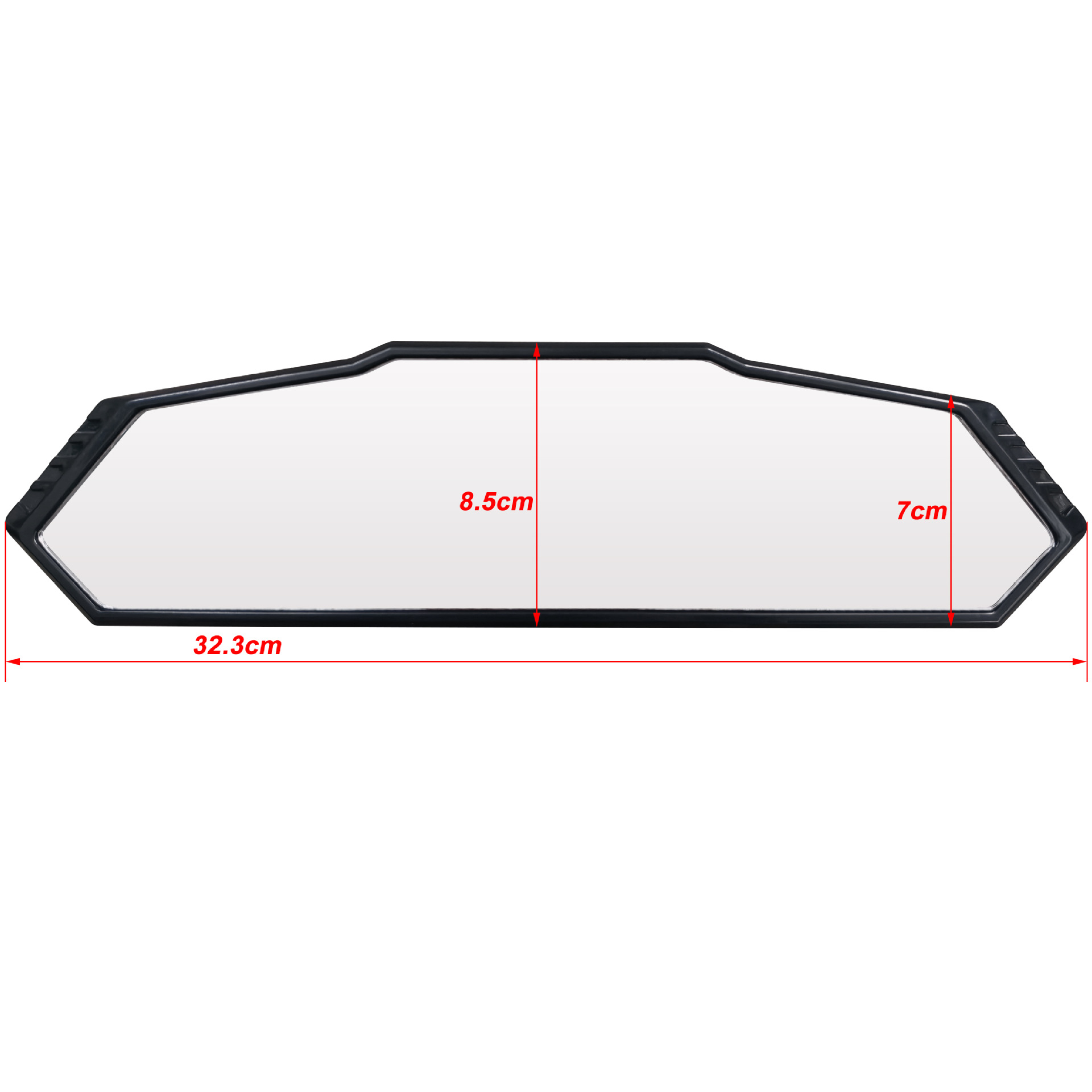 Foreign Trade Cross-Border Car Interior Rearview Mirror Modification, Wide-Angle Reversing Mirror, High-Definition Interior Rearview Mirror for Cars