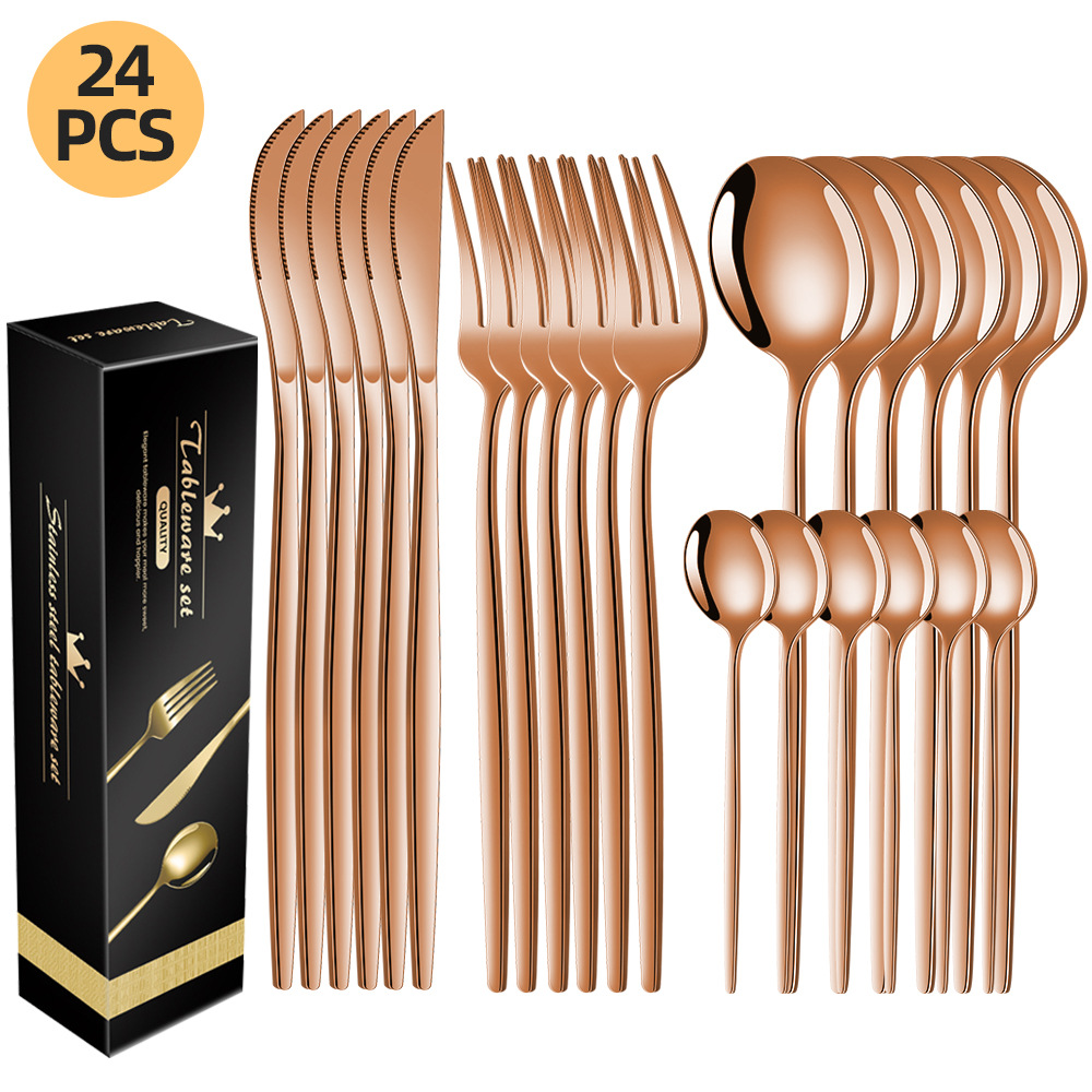 포르투갈 - 로즈 골드(24개 세트)