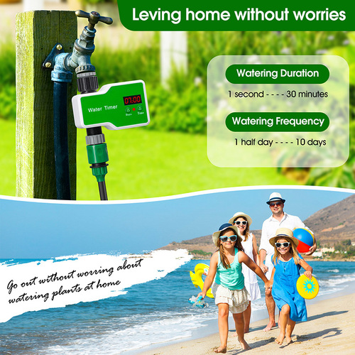 Smart Controller Automatic Timed Watering Device, Watering Wonder for Garden Home Sprinkler Drip Irrigation Atomization Irrigation System