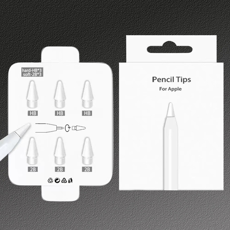 适用于apple pencil苹果笔尖双阻尼ipad pencil替换笔头一代二代|undefined