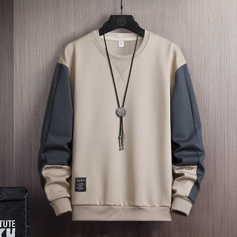 Sports Sweat Men's 2024 Spring and Autumn Round Neck Couple Loose Casual Clothes Fashion Trend Young Men's Sweat