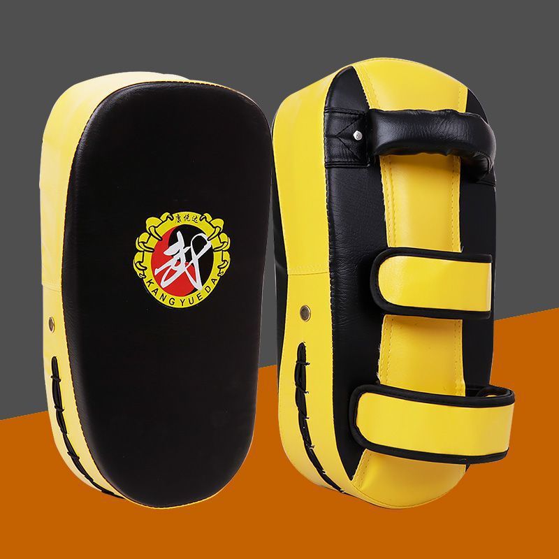 Thickened Sanda Foot Target Boxing Muay Thai Taekwondo Foot Target Boxing Target Adult and Kidsren Training Hand Target Thigh Target Foot Handle