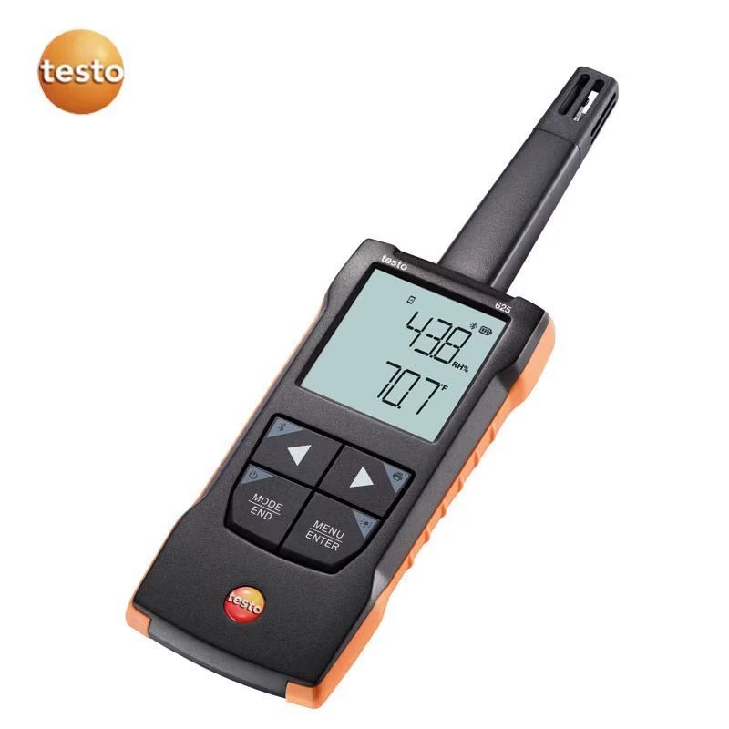 Оптовая продажа Testo625 промышленный измеритель температуры и влажности прецизионный измеритель температуры и влажности 605/610 измерение температуры и влажности